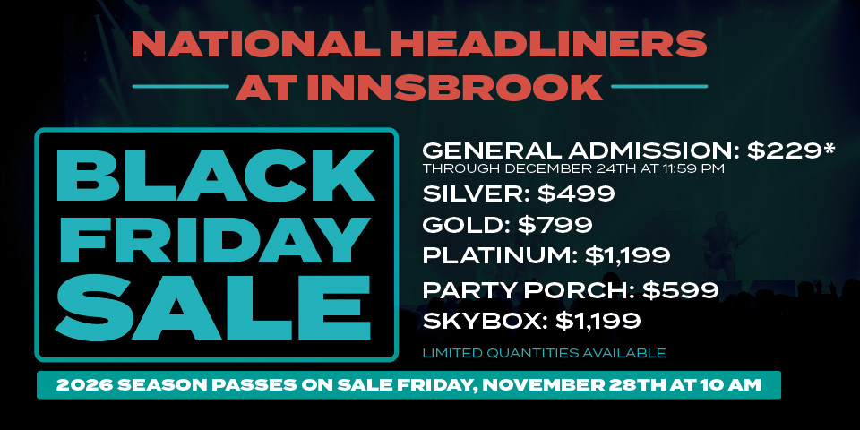 2026 National Headliners at Innsbrook Season Passes